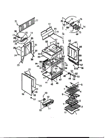 06 - Body, Side Panels parts for Frigidaire Range KF560GDH0 from AppliancePartsPros.com