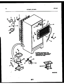 07 - System And Automatic Defrost Parts parts for Frigidaire Refrigerator RT196TLD0 from AppliancePartsPros.com