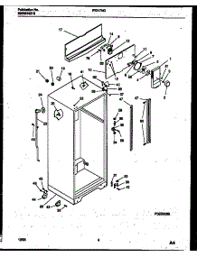 03 - Cabinet Parts parts for Frigidaire Refrigerator RT217NCW1 from AppliancePartsPros.com