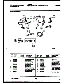 07 - Ice Maker Installation Parts parts for Frigidaire Refrigerator RT195MCH0 from AppliancePartsPros.com