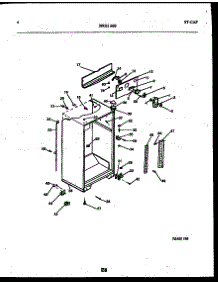 03 - Cabinet Parts parts for Frigidaire Refrigerator RT219PCD0 from AppliancePartsPros.com