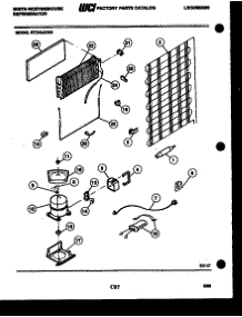 05 - System And Automatic Defrost Parts parts for Frigidaire Refrigerator RT218JCV2 from AppliancePartsPros.com