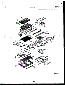 05 - Shelves And Supports parts for Frigidaire Refrigerator RT219PLD0 from AppliancePartsPros.com
