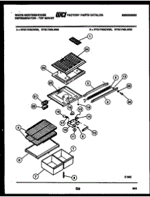 04 - Shelves And Supports parts for Frigidaire Refrigerator RTG174GCW3C from AppliancePartsPros.com