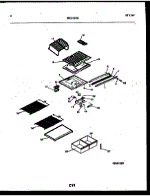 05 - Shelves And Supports parts for Frigidaire Refrigerator RTG215NLW0 from AppliancePartsPros.com