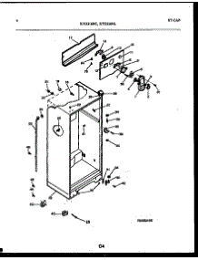 03 - Cabinet Parts parts for Frigidaire Refrigerator RTG216NCD1 from AppliancePartsPros.com