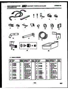 06 - Ice Maker Installation Parts parts for Frigidaire Refrigerator RT195KCV0 from AppliancePartsPros.com