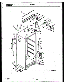 03 - Cabinet Parts parts for Frigidaire Refrigerator RT193MCW4 from AppliancePartsPros.com