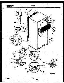 06 - System And Automatic Defrost Parts parts for Frigidaire Refrigerator RT193MCW4 from AppliancePartsPros.com