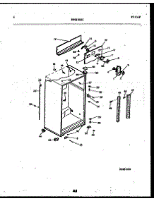 05 - Cabinet Parts parts for Frigidaire Refrigerator RT179NLD0 from AppliancePartsPros.com