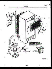 07 - System And Automatic Defrost Parts parts for Frigidaire Refrigerator RT193MCD2 from AppliancePartsPros.com