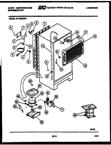 05 - System And Automatic Defrost Parts parts for Frigidaire Refrigerator RT195MCW1 from AppliancePartsPros.com