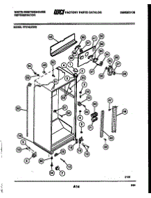 03 - Cabinet Parts parts for Frigidaire Refrigerator RT216JCD5 from AppliancePartsPros.com
