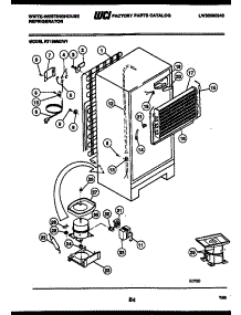 05 - System And Automatic Defrost Parts parts for Frigidaire Refrigerator RT199MCW1 from AppliancePartsPros.com
