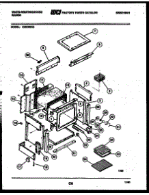 05 - Body Parts parts for Frigidaire Range KS540NKW2 from AppliancePartsPros.com