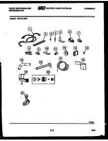 07 - Ice Maker Installation Parts parts for Frigidaire Refrigerator RT215LCF0 from AppliancePartsPros.com