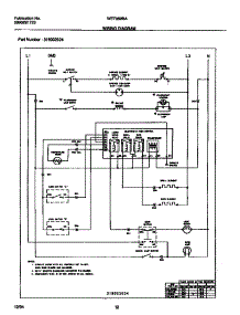 07 - Wiring Diagram parts for Frigidaire Range WEF352BADB from AppliancePartsPros.com