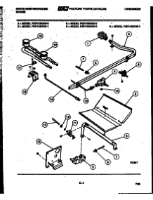 04 - Burner, Manifold And Gas Control parts for Frigidaire Range PGF410HXD2 from AppliancePartsPros.com