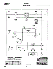 06 - Wiring Diagram parts for Frigidaire Range WEF352BEDA from AppliancePartsPros.com