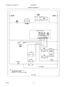 12 - Wiring Schematic parts for White Westinghouse Range WGF350ESA from AppliancePartsPros.com
