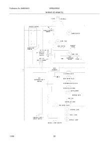 22 - Wiring Schematic parts for White Westinghouse Refrigerator WRS23MW3AWS from AppliancePartsPros.com