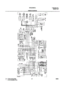 21 - Wiring Diagram parts for White Westinghouse Refrigerator WRS23MW3AW4 from AppliancePartsPros.com