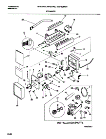 10 - Ice Maker parts for Frigidaire Refrigerator WRS22WICW0 from AppliancePartsPros.com