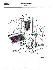08 - System parts for Frigidaire Refrigerator WRS24WRCW2 from AppliancePartsPros.com