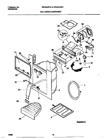 09 - Ice & Water Dispenser parts for Frigidaire Refrigerator WRS24WRCW2 from AppliancePartsPros.com