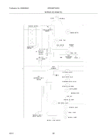 22 - Wiring Schematic parts for White Westinghouse Refrigerator WRS26MF5ASO from AppliancePartsPros.com