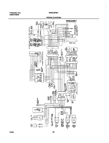 22 - Wiring Diagram parts for White Westinghouse Refrigerator WRS23W0AW3 from AppliancePartsPros.com