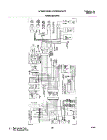 23 - Wiring Diagram parts for White Westinghouse Refrigerator WRS23MW3AW1 from AppliancePartsPros.com