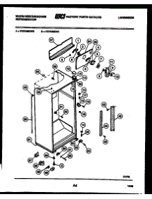 03 - Cabinet Parts parts for Frigidaire Refrigerator RT215MCH1 from AppliancePartsPros.com