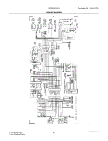21 - Wiring Diagram parts for White Westinghouse Refrigerator WRS23W0AW9 from AppliancePartsPros.com