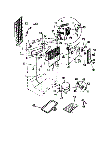04 - Cooling System parts for Frigidaire Refrigerator RT211ZCW0 from AppliancePartsPros.com