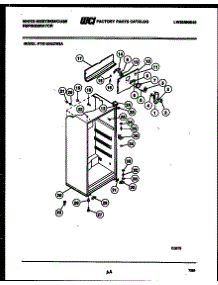 03 - Cabinet Parts parts for Frigidaire Refrigerator RTG123GCD2A from AppliancePartsPros.com
