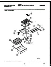 04 - Shelves And Supports parts for Frigidaire Refrigerator RTG123GCD2A from AppliancePartsPros.com