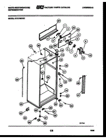 03 - Cabinet Parts parts for Frigidaire Refrigerator RT217MCV2 from AppliancePartsPros.com