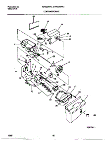 09 - Container / Drive parts for Frigidaire Refrigerator WRS22WRCW1 from AppliancePartsPros.com