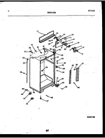 03 - Cabinet Parts parts for Frigidaire Refrigerator RT199PCD0 from AppliancePartsPros.com