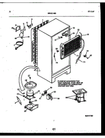 07 - System And Automatic Defrost Parts parts for Frigidaire Refrigerator RT199PCD0 from AppliancePartsPros.com