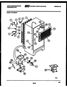05 - System And Automatic Defrost Parts parts for Frigidaire Refrigerator RT197MCF1 from AppliancePartsPros.com