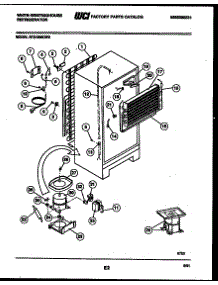 05 - System And Automatic Defrost Parts parts for Frigidaire Refrigerator RT216MCW3 from AppliancePartsPros.com