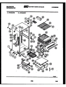 03 - Cabinet Parts parts for Frigidaire Refrigerator RT218JCV1 from AppliancePartsPros.com