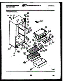 03 - Cabinet Parts parts for Frigidaire Refrigerator RTG120GCD2A from AppliancePartsPros.com