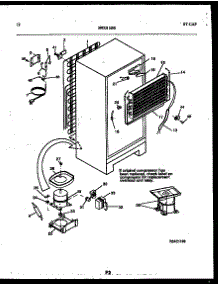 07 - System And Automatic Defrost Parts parts for Frigidaire Refrigerator RT219PLW0 from AppliancePartsPros.com