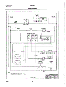 12 - Wiring Diagram parts for White Westinghouse Range WGF354BJWA from AppliancePartsPros.com