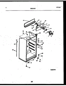 03 - Cabinet Parts parts for Frigidaire Refrigerator ATG150NLW1 from AppliancePartsPros.com