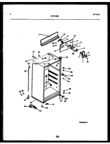 04 - Cabinet Parts parts for Frigidaire Refrigerator GTL142HK2 from AppliancePartsPros.com