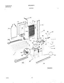 13 - System parts for White Westinghouse Refrigerator WRS26MZRHD1 from AppliancePartsPros.com